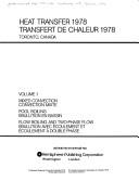 Cover of: Heat transfer 1978 =: Transfert de chaleur 1978, Toronto, Canada