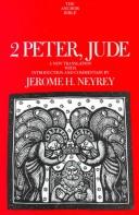Cover of: 2 Peter, Jude: a new translation with introduction and commentary