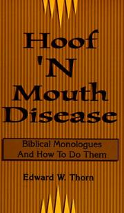 Hoof 'n mouth disease by Edward W. Thorn