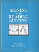 Cover of: Signing for Reading Success by Jan Hafer