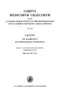 Corpus medicorum graecorum by Galen