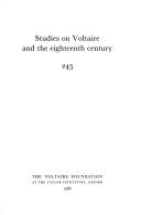 Studies on Voltaire and the Eighteenth Century by H.T. Mason