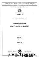 Cover of: On theory and practice of Robots and manipulators | CISM-IFTOMM Symposium on Theory and Practice of Robots and Manipulators (1st 1973 Udine (Italy))