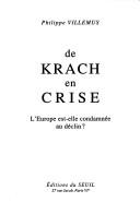 Cover of: De krach en crise by Philippe Villemus