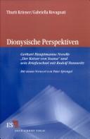Cover of: Dionysische Perspektiven by Thurit Kriener