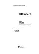 Cover of: Offenbach: catalogue