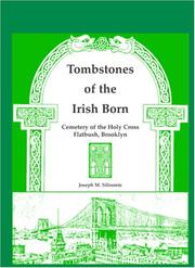 Cover of: Tombstones of the Irish born by Joseph M. Silinonte