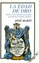 Cover of: La edad de oro by José Martí