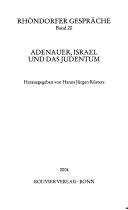 Cover of: Adenauer, Israel und das Judentum