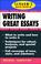 Cover of: Schaum's quick guide to writing great essays