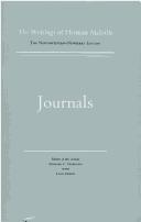 Cover of: Journals: Volume Fifteen (Melville)