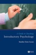 Cover of: A guide to teaching introductory psychology