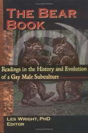 Cover of: The Bear Book: Readings in the History and Evolution of a Gay Male Subculture (Haworth Gay & Lesbian Studies) (Haworth Gay & Lesbian Studies)