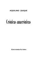 Cover of: Crónicas anacrónicas