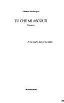 Cover of: Tu che mi ascolti by Alberto Bevilacqua