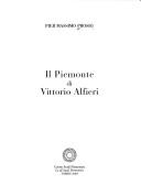 Cover of: Il Piemonte di Vittorio Alfieri by Pier Massimo Prosio