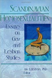 Cover of: Scandinavian Homosexualities by Jan Lofstrom