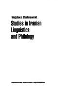 Cover of: Studies in Iranian linguistics and philology
