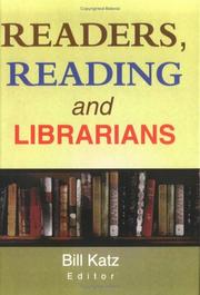 Cover of: Readers, reading, and librarians