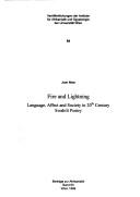 Cover of: Fire and lightning by Joan Maw