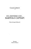 Cover of: Sul sentiero con-- Bartolo Cattafi