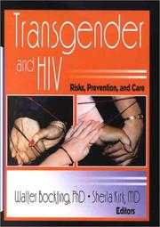 Cover of: Transgender and HIV: Risks, Prevention, and Care