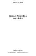Cover of: Nonno Rosenstein nega tutto by Marco Bosonetto