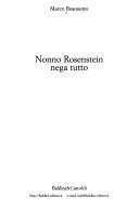 Cover of: Nonno Rosenstein nega tutto by Marco Bosonetto, Marco Bosonetto