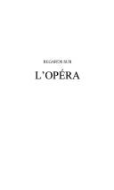 Cover of: Regards sur l'opéra by Jacques Lonchampt