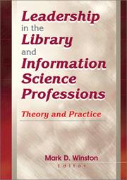 Cover of: Leadership in the library and information science professions | 
