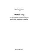 Jakob de Jonge by Hans-Peter Klausch