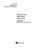 Cover of: Vincenzo Cuoco nella cultura di due secoli: atti del Convegno internazionale : Campobasso, 20-22 gennaio 2000