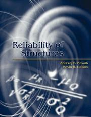 Cover of: Reliability of structures