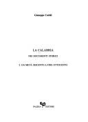 Cover of: La Calabria nei documenti storici
