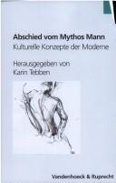 Cover of: Abschied vom Mythos Mann: kulturelle Konzepte der Moderne