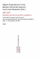 Cover of: Sociedad Española de Historiografia Linguistica: SEHL 2001: estudios de historiografia linguistica; T. 1 + T. 2. actas del III congreso internacional de la Sociedad Española de Historiografia linguistica , Vigo 7 - 10 de febrero de 2001