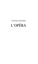 Cover of: Voyage à travers l'opéra by Jacques Lonchampt