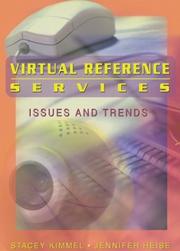 Cover of: Virtual Reference Services | 