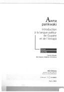 Cover of: Awna parikwaki: introduction à la langue palikur de Guyane et de l'Amapa