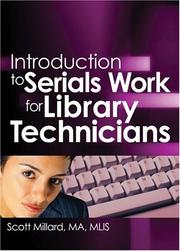 Cover of: Introduction to serials work for library technicians