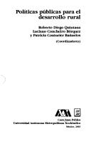 Políticas públicas para el desarrollo rural by Roberto Diego Quintana