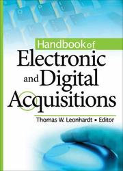 Handbook of electronic and digital acquisitions by Thomas W. Leonhardt