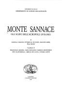 Cover of: Monte Sannace by Angela Ciancio ... [et al.] ; presentazione di Francesca Radina ... [et al.].
