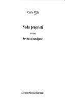 Cover of: Nuda proprietà, ovvero Avviso ai naviganti