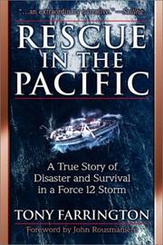 Cover of: Rescue in the Pacific by Tony Farrington