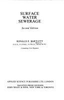 Surface water sewerage by Ronald E. Bartlett