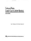 Cover of: Cooling and heating load calculation manual