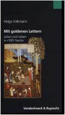 Cover of: Mit goldenen Lettern: Leben und Lieben in "1001 Nacht"