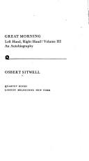 Great morning by Osbert Sitwell