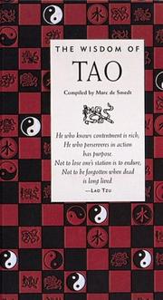 Cover of: The wisdom of Tao